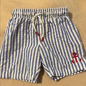 Boys Swim trunks with embroidered Anchor